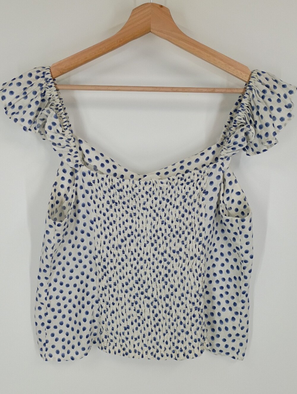 H&M Linen Ruffle Cami - Picture 3 of 4